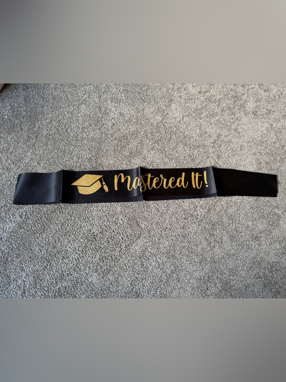 Mastered it Sash